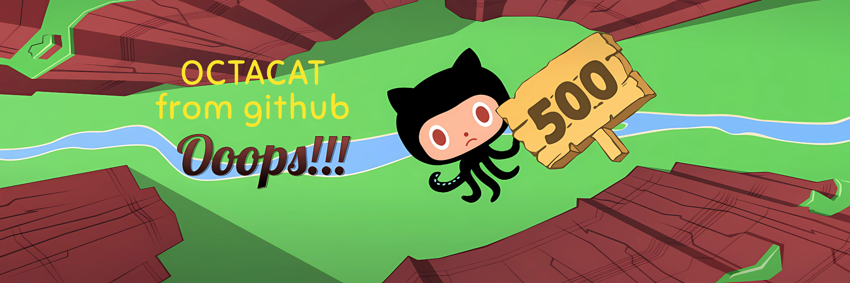 Octocat Error 500